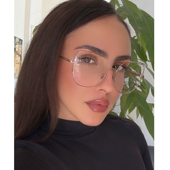NEW Dior GemDiorO B1U Eyeglasses Frames in Rose Gold - Picture 1 of 8